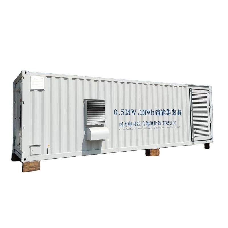 500KW 1mw hệ thống lưu trữ pin lithium ngoài trời năng lượng gió mặt trời Inverter lai điện lưới điện cho Ind