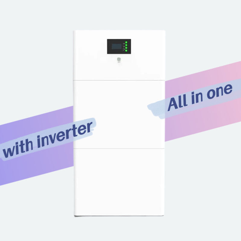 All In One 5 ~ 10 KWh Lithium Battery Storage System ((off grid inverter + pin lưu trữ)