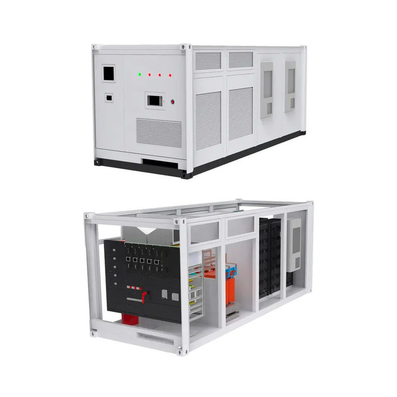 ESS 10 năm Thời gian sử dụng pin ngoài trời 1MWh 5MWh 10MWh 20ft 40ft Container Hệ thống lưu trữ năng lượng pin mặt trời