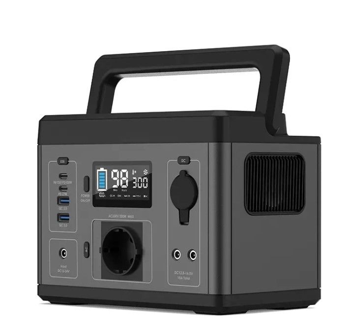 Nhà sản xuất 300w 600w 1200w 2200w Lifepo4 Pin lithium Hệ thống năng lượng ngoài trời Máy phát năng lượng mặt trời Trạm điện di động