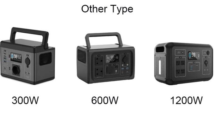Nhà sản xuất 300w 600w 1200w 2200w Lifepo4 Pin lithium Hệ thống năng lượng ngoài trời Máy phát năng lượng mặt trời Trạm điện di động