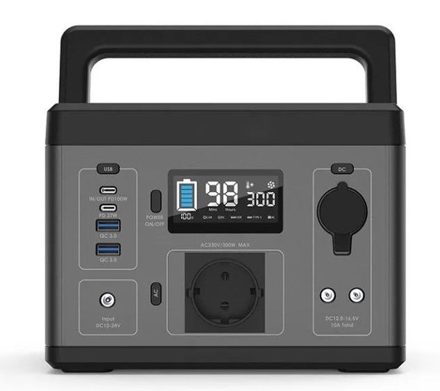 Nhà sản xuất 300w 600w 1200w 2200w Lifepo4 Pin lithium Hệ thống năng lượng ngoài trời Máy phát năng lượng mặt trời Trạm điện di động
