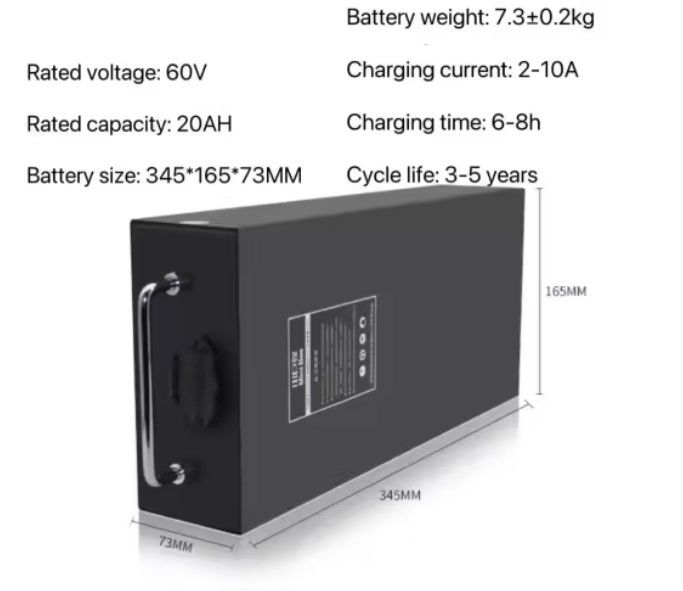 60v 20ah 30ah 35ah 40ah 50ah Xe máy pin lithium ion cho xe tay ga điện
