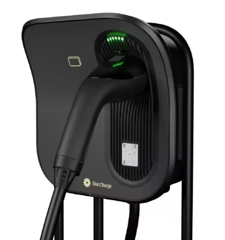Smart Fast Weatherproof Outdoor Portable EV Car AC Sạc đống với pin Đài sạc gắn trên tường miễn phí Stand