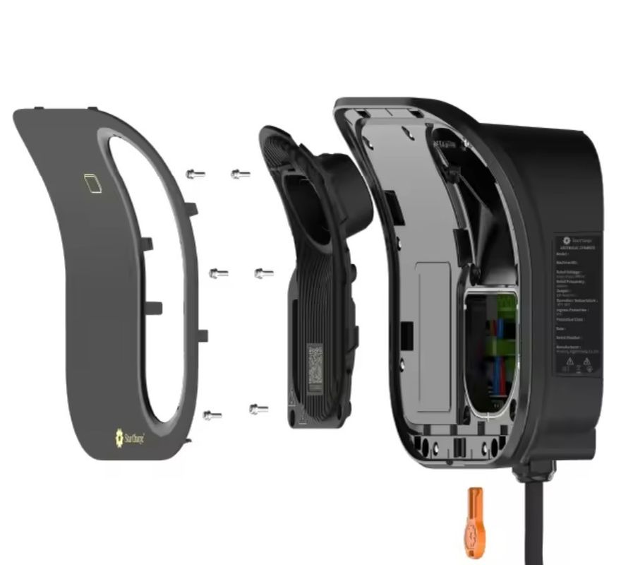 Smart Fast Weatherproof Outdoor Portable EV Car AC Sạc đống với pin Đài sạc gắn trên tường miễn phí Stand