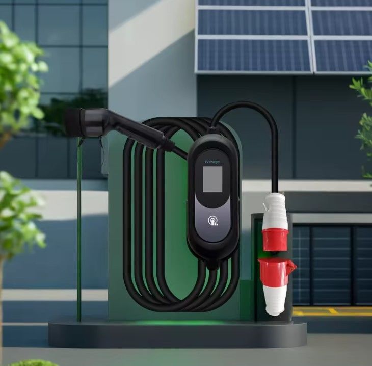 Smart Fast Weatherproof Outdoor Portable EV Car AC Sạc đống với pin Đài sạc gắn trên tường miễn phí Stand