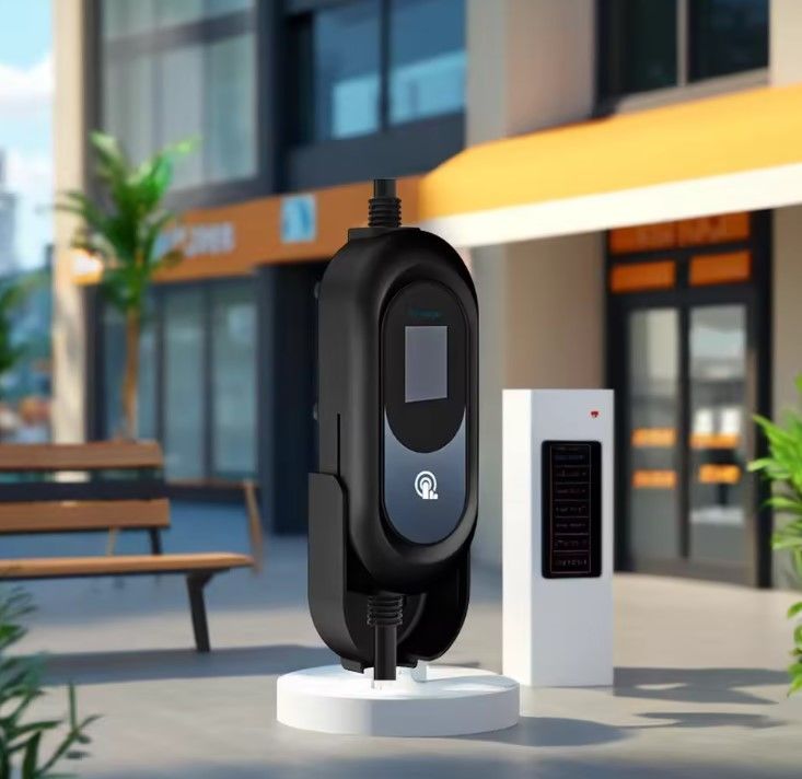 Smart Fast Weatherproof Outdoor Portable EV Car AC Sạc đống với pin Đài sạc gắn trên tường miễn phí Stand