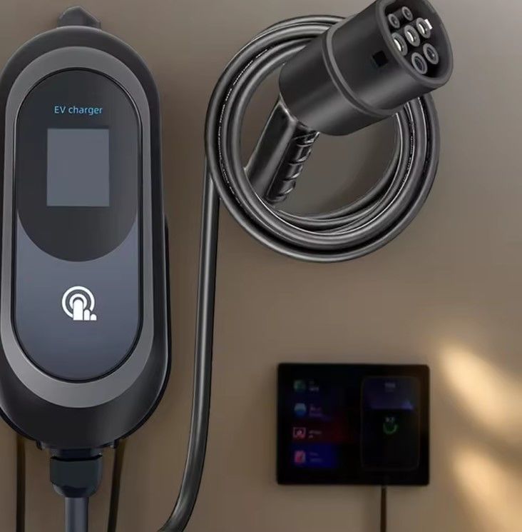 Smart Fast Weatherproof Outdoor Portable EV Car AC Sạc đống với pin Đài sạc gắn trên tường miễn phí Stand