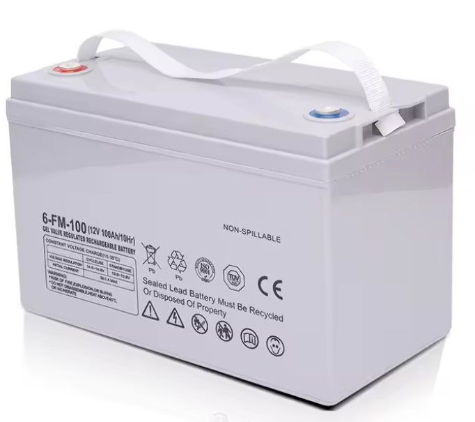 Van chu kỳ sâu điều chỉnh sạc lại 65ah 75ah 85ah 100ah 150ah 200ah 12 Volt 12v Gel pin axit chì kín mặt trời
